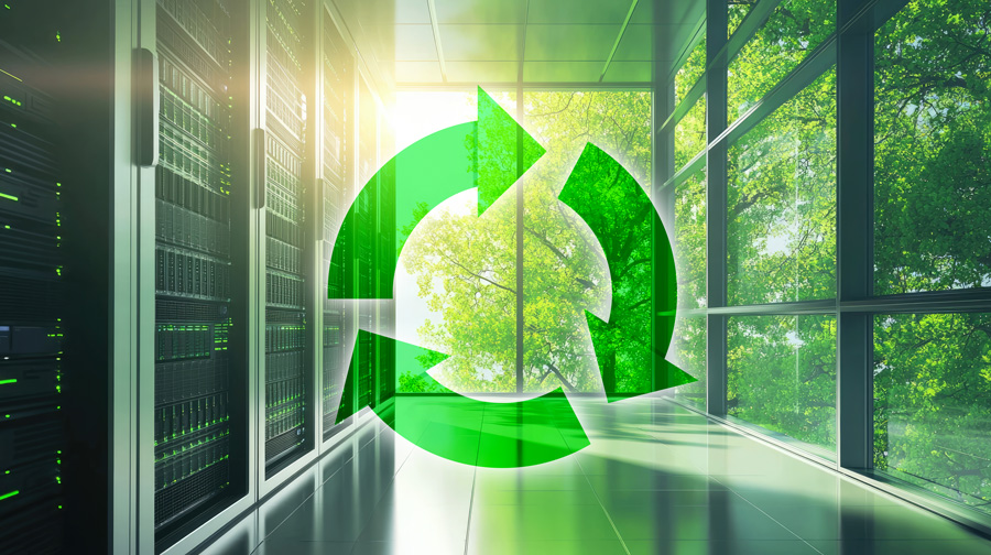 グリーンデータセンターのイメージ
